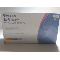 Рукавички нітрилові, рожеві, без пудри Medicom 100 шт, XS