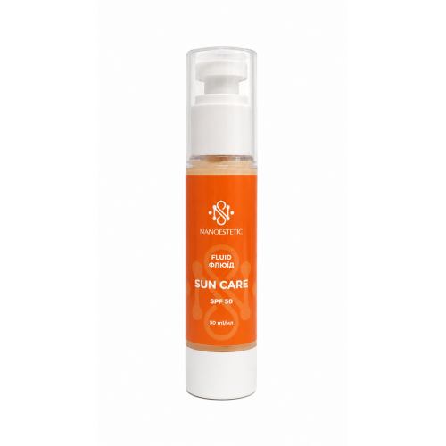 Флюид SUN CARE (SPF 50) 50мл NANOESTETIC