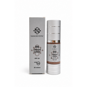 Крем ВВ з SPF 25 UVA/UVB 30 мл NANOESTETIC