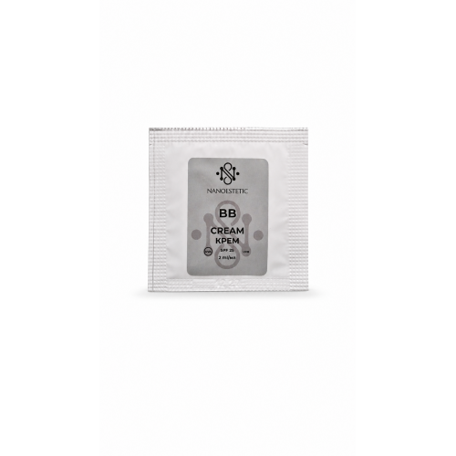 Крем ВВ з SPF 25 UVA/UVB 2мл NANOESTETIC