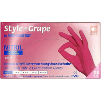 Рукавички нітрилові Style XS слива 100 шт (50 пар)