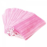 Маска медицинская, для мастера, 2х-слойная на резинках, (1шт)