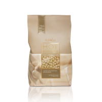 Горячий пленочный воск в гранулах Белый Шоколад, ITALWAX (Италия), 1000 гр