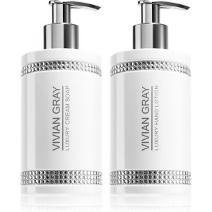 VG White Crystal Набір Крем-мило та лосьйон для рук (2 х 250 мл)